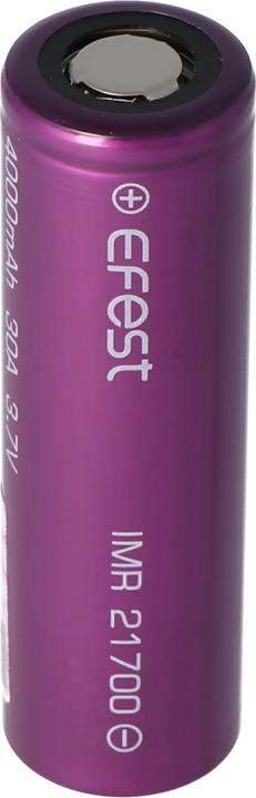 Actual product image Efest Battery IMR21700, 30A (1 pcs., 21700, 4000 mAh)