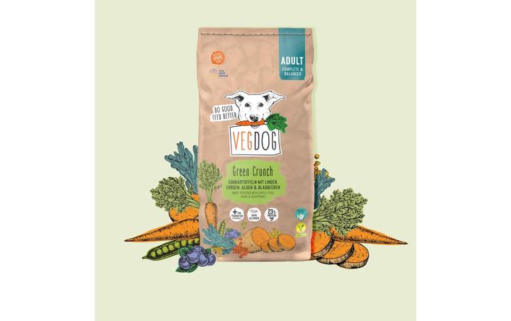 Produktbild Vegdog Green Crunch (Adult, 1 Stk., 2000 g)