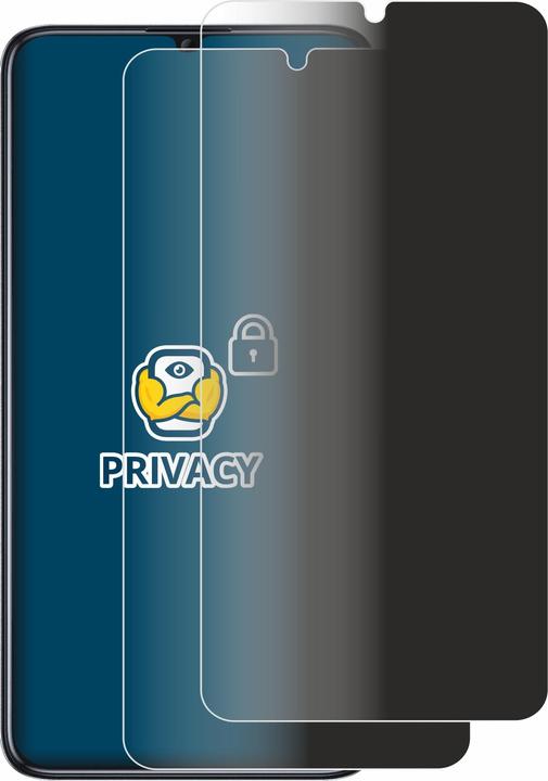 Actual product image BROTECT Anti-spy privacy film Blue light protection film (2 Piece, Realme C51)