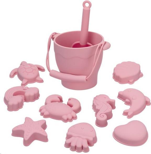 Immagine prodotto Little bear Set di sabbia in silicone rosa