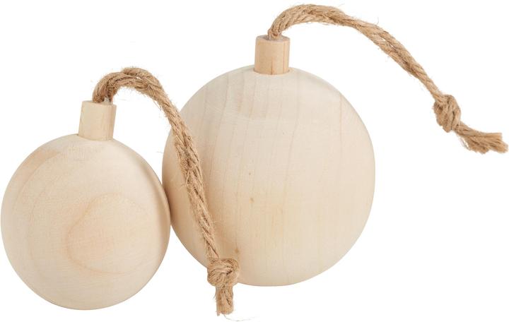 Actual product image Creativ Company Wooden ball Christmas decoration (1 -part)