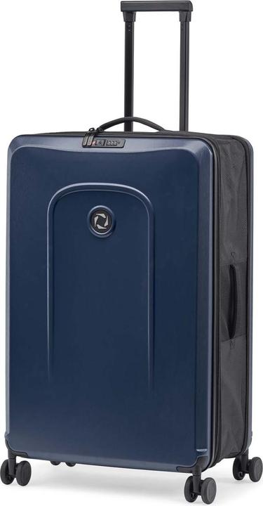Actual product image Senz Senx Foldable Large Check In Trolley, 95L, Midnight Blue (95 l, L (90 - 115l))