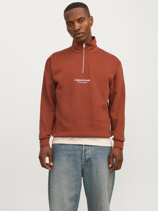 Image du produit Jack & Jones Texte Sweat-shirt avec demi-zip Sweat-shirt avec demi-zip (XL)
