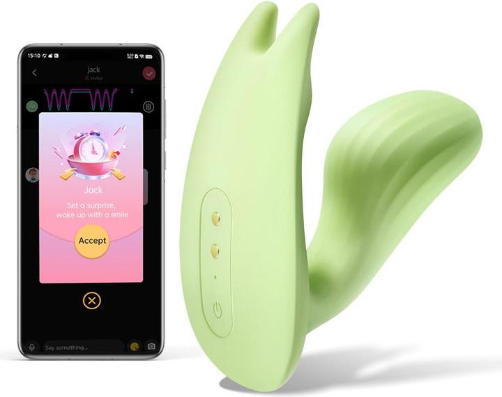 Actual product image Magic Motion Umi Smart Wearable Vibrator Grün