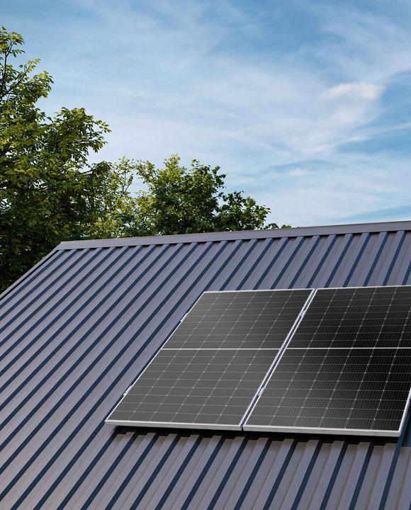 Actual product image Luxen Monocrystalline solar module 370W/36V (pallet) (370 W, 20 kg)