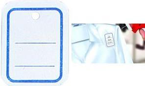 Produktbild Agipa Stckwarenanh„nger, 30 x 37 mm, gelocht, liniert