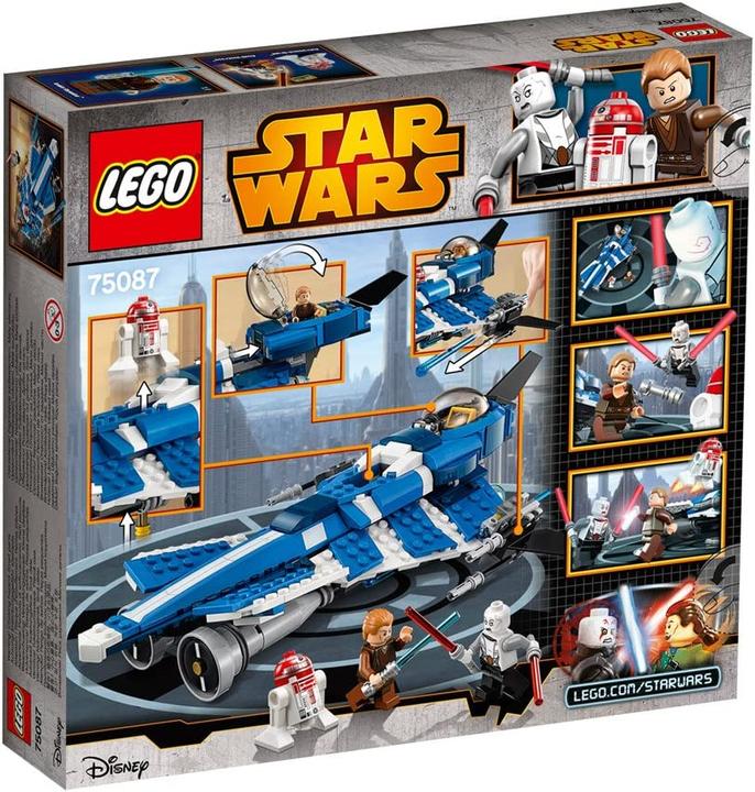 Image du produit LEGO Le chasseur Jedi personnalisé d'Anakin (75087, LEGO Star Wars)