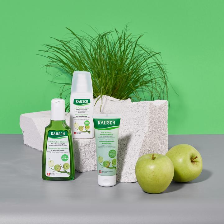 Produktbild Rausch Anti-Pollution-Peeling-Shampoo mit Schweizer Apfel (100 ml, Flüssiges Shampoo)