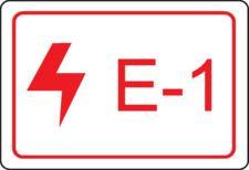 Productafbeelding Brady Labels voor energiebronnen, elektrisch gebied