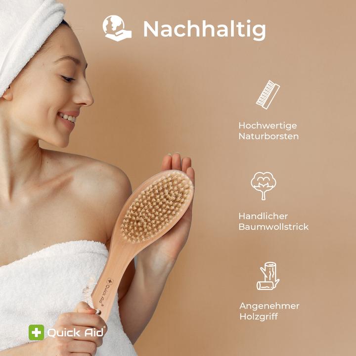 Actual product image Quick Aid Körpermassagebürste
