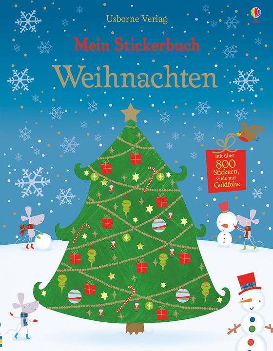 Produktbild Mein Stickerbuch: Weihnachten