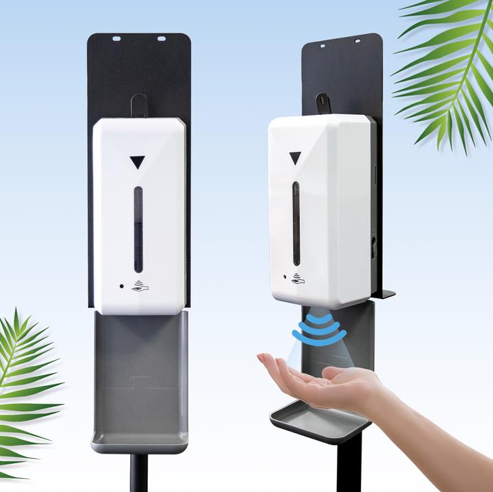 Actual product image Tool Brothers contactless automatic disinfectant dispenser sensor standing, 1000ml tank, height...