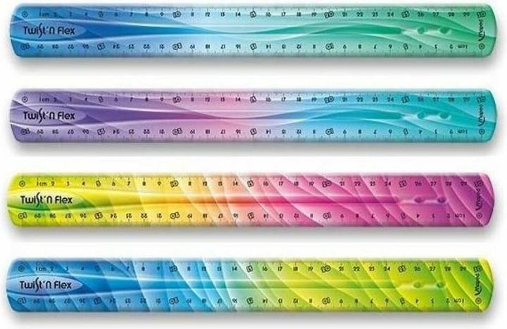 Image du produit Maped Règle plate Twist'n Flex DECOR, 300 mm, incassable (30 cm)