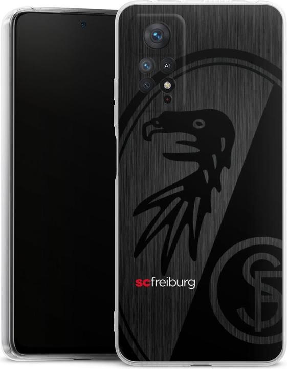Produktbild DeinDesign Silikon Hülle für Xiaomi Redmi Note 11 Pro 5G Handyhülle Case Smartphone Schutzhülle Metallic Look (Xiaomi Redmi Note 11 Pro 5G)