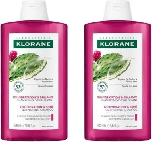 Produktbild Klorane Duplo Barbaria Feigen Shampoo (400 ml, Flüssiges Shampoo)