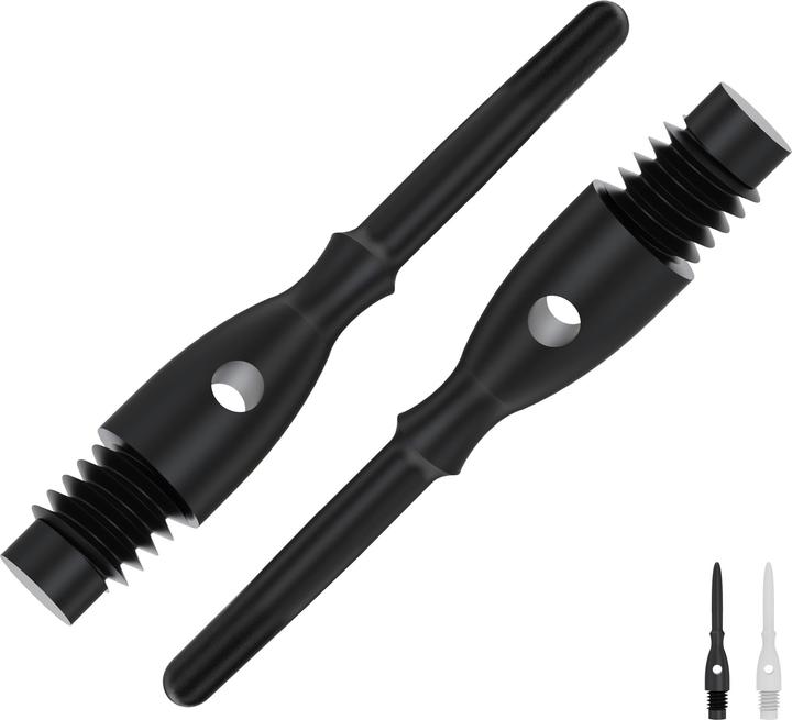 Immagine prodotto Bull's Punte Mega Point lunghe 6mm (2BA)