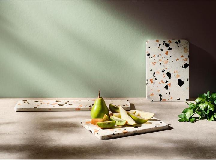 Produktbild Rig-Tig by Stelton RIGTIG SERVEIT Servierplatte white terrazzo