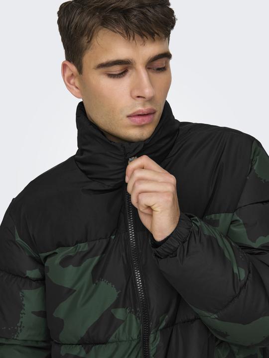 Actual product image Only & Sons Stand-up collar Elasticated cuffs Jacket Down jacket (XXL)