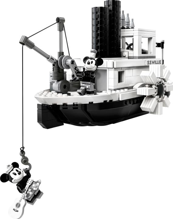 Image du produit LEGO Bateau à vapeur Willie (21317, LEGO Ideas, LEGO difficiles à trouver)