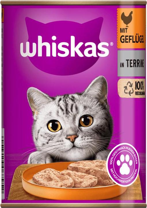 Whiskas Gefluegel In Terrine (Adult, 1 Stk., 400 g)