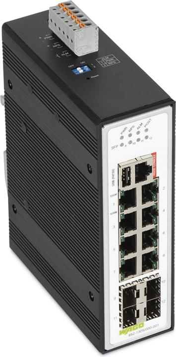 Actual product image Wago Industrial managed switch (8 Ports)