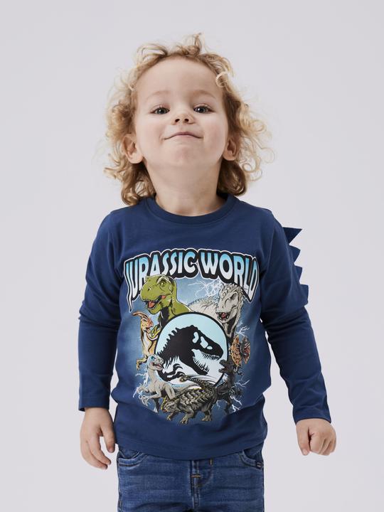 Produktbild Name it Nmmjolly Jurassic Ls Top Noos Sky (116)