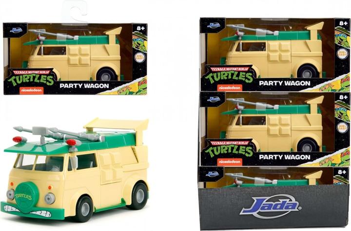 Actual product image Jada Turtles Party Wagon 1:32