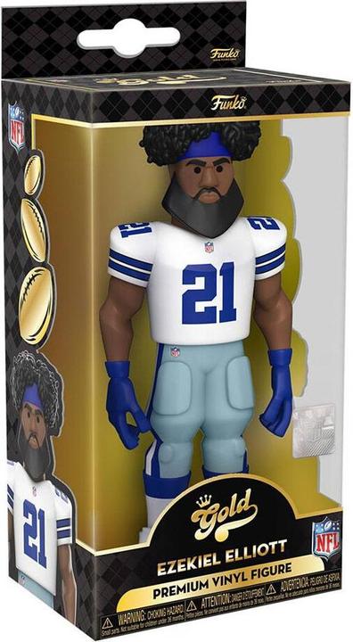 Image du produit Funko NFL - Cowboys - Ezekiel Elliott Vinyl Gold Figurine 13 cm de assortiment (Home Uni)