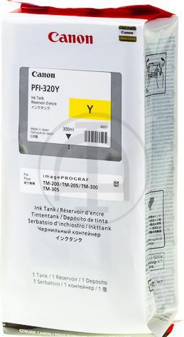 Produktbild Canon Tinte PFI-320Y, yellow (Y)