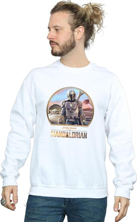 Produktbild Star Wars The Mandalorian Mando And The Child Sweatshirt (4XL)