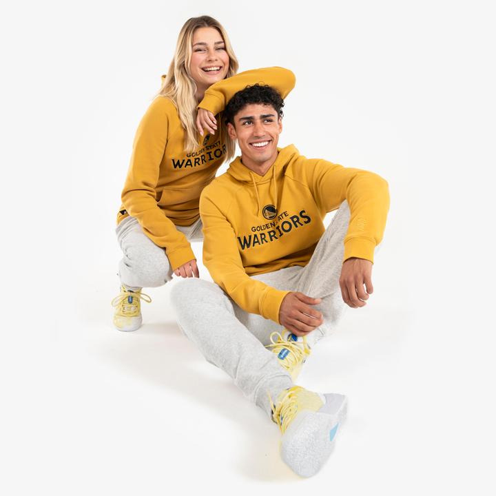 Immagine prodotto Tarmak Felpa con cappuccio da donna/uomo Golden State Warriors - Felpa con cappuccio 900 NBA giallo (M)