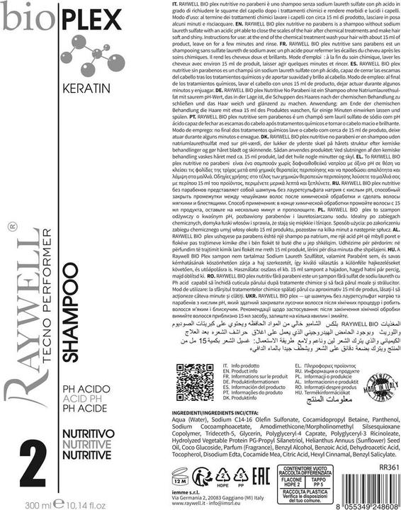 Produktbild Raywell Bioplex Shampoo 300ml (300 ml, Flüssiges Shampoo)