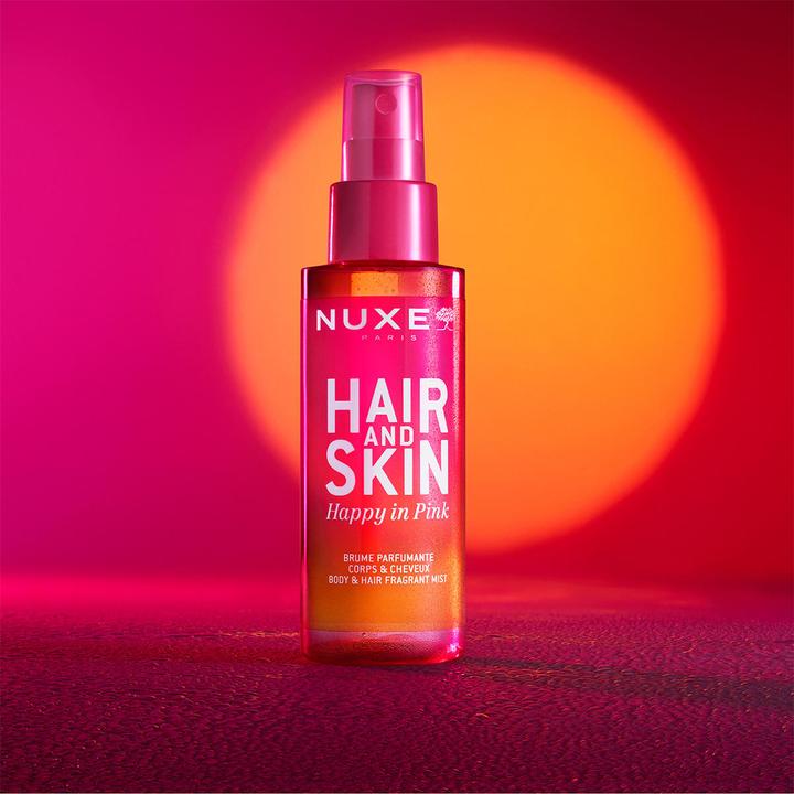 Actual product image Nuxe HAIR & SKIN Mist Happy In Pink (Body milk, 100 ml)