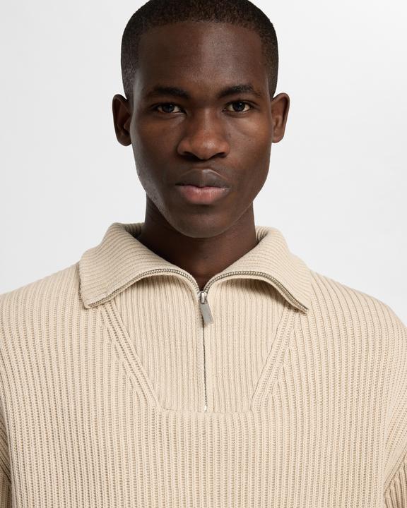 Image du produit Selected Homme 100% coton Pull demi-zip (S)