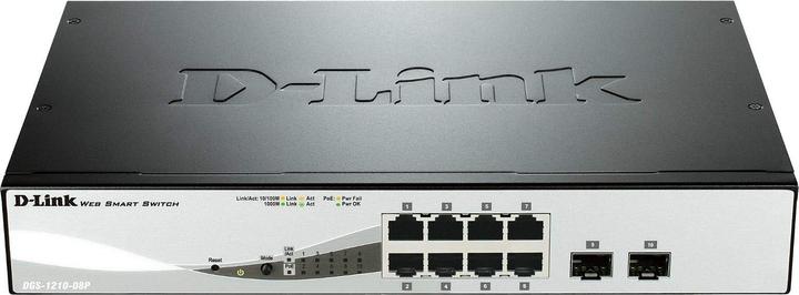 Actual product image D-Link DGS-1210 (8 Ports)