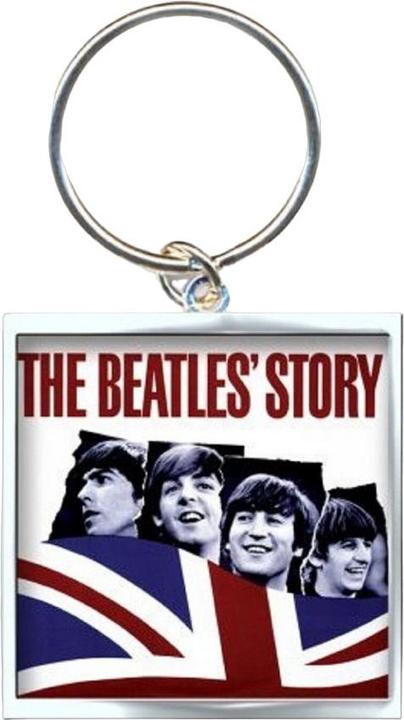 Actual product image The Beatles Story Photo Print Keyring