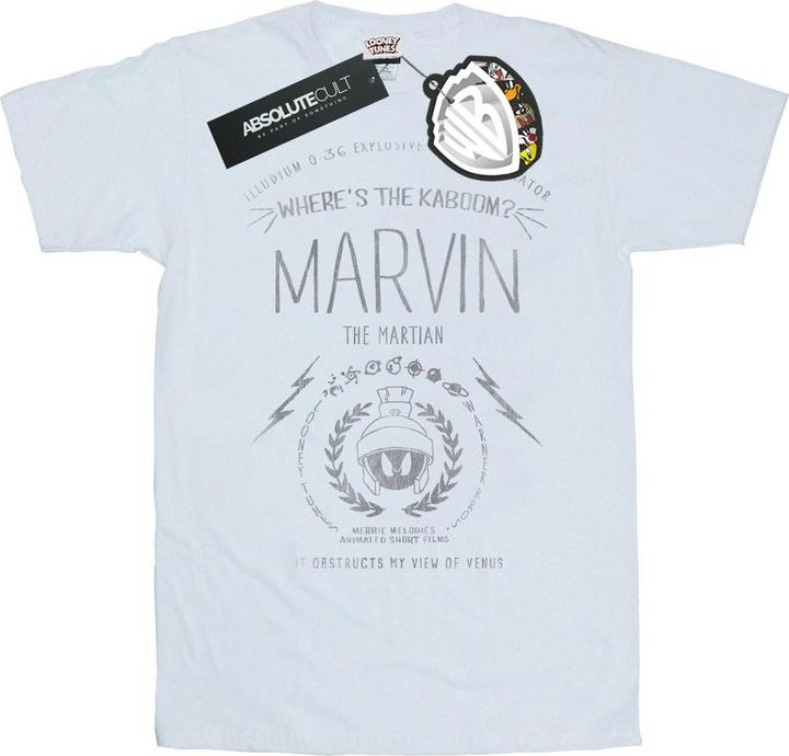 Looney Tunes Marvin The Martian Where's The Kaboom TShirt (S)