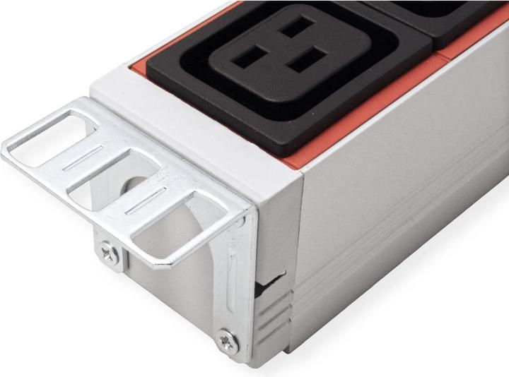 Actual product image Bachmann IT PDU 19 inch 1U 8xC13 red 3xC19 red