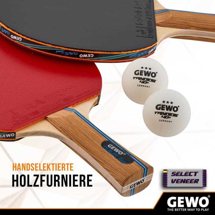 Image du produit Gewo Rave Speed Tischtennisschläger Set