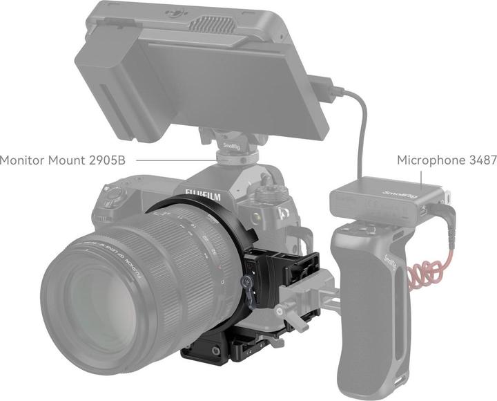 Immagine prodotto SmallRig Piastra di montaggio FUJIFILM GFX Series Kit ruotabile