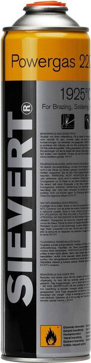 Actual product image Sievert Gas canister Powergas 336 gram
