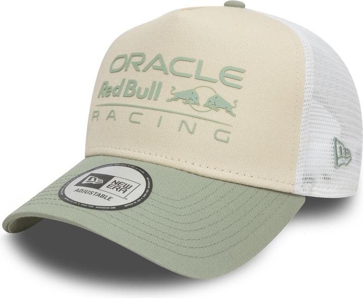 Produktbild New Era A-Frame Snapback Trucker Cap - Red Bull Racing beige