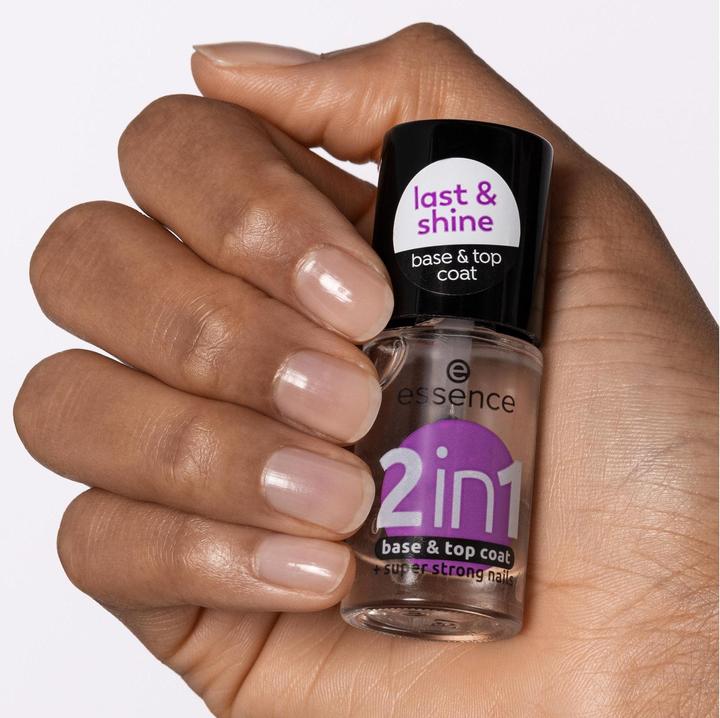 Immagine prodotto essence Basecoat 2 in 1 Base e Top Coat (Trasparente, Base Coat)