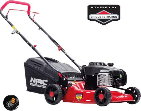 Produktbild NAC KOSIARKA SPALINOWA BEZ NAPĘDU 42cm BRIGGS & STRATTON 125cc LP42-450E (Benzinbetrieb)