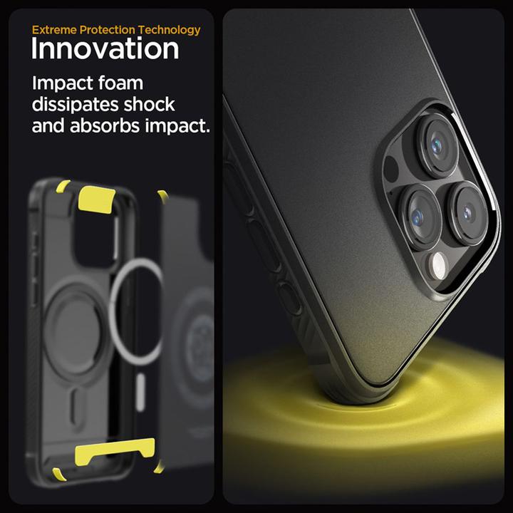 Produktbild Spigen Rugged Armor MAG iPhone 15 Pro Max 6,7" Magsafe czarny/matte black ACS06561 (Apple iPhone 15 Pro Max)