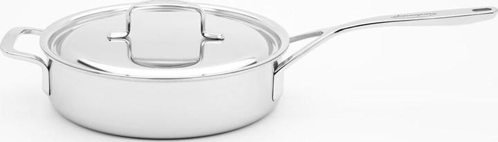 Productafbeelding Demeyere 5 Plus steelpan laag 24cm met deksel (24 cm, Steelpan, Roestvrij staal)