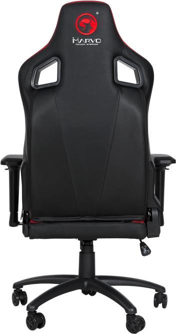 Immagine prodotto Marvo Sedia da gioco CH-118, nero-rosso