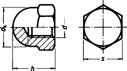 Produktbild E-Norm Pro Hutmutter (M5)