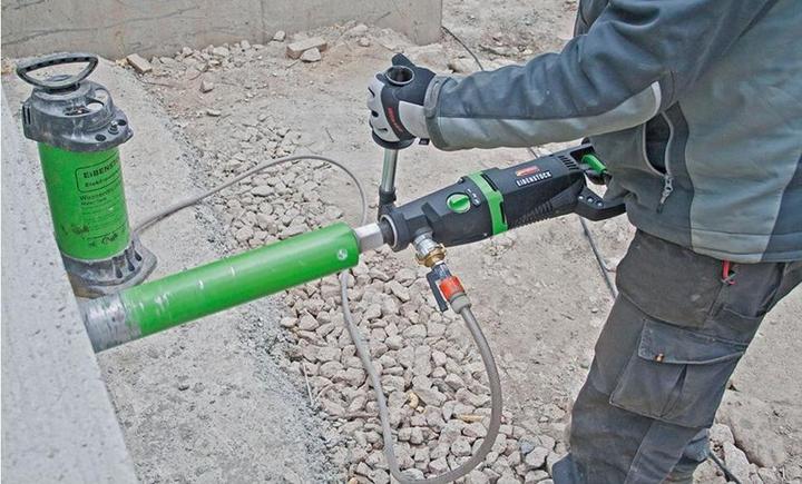 Actual product image Eibenstock Diamond wet/dry core drilling machine ETN 162/3 (Electrical connection)