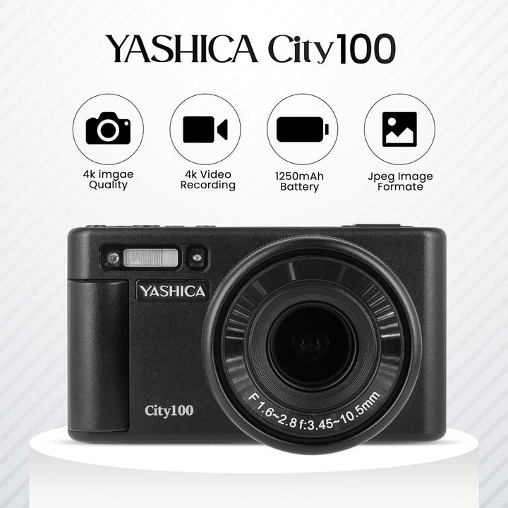 Actual product image Yashica City 100 (10.5 mm, 13 Mpx)